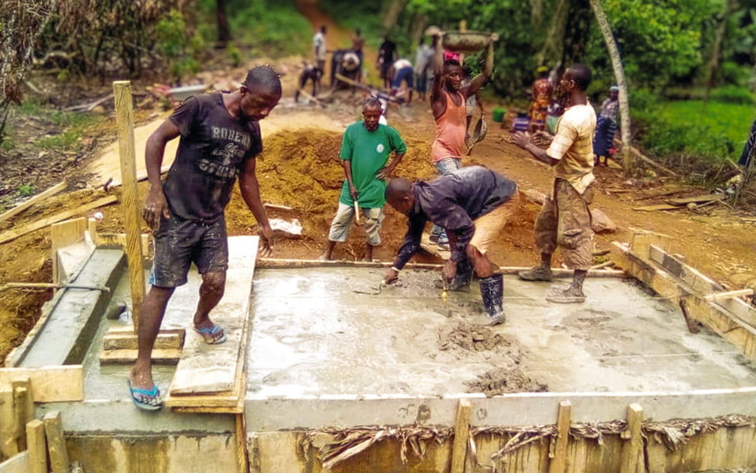 the more Karma you drink, the more ROADS & BRIDGES GET BUILT