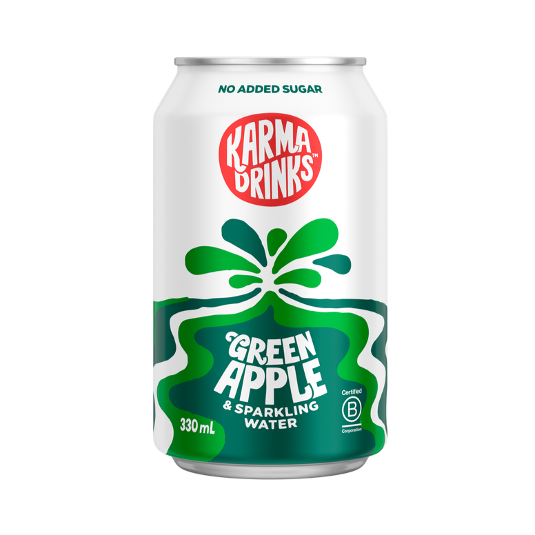 Green Apple & Sparkling Water 24 pack