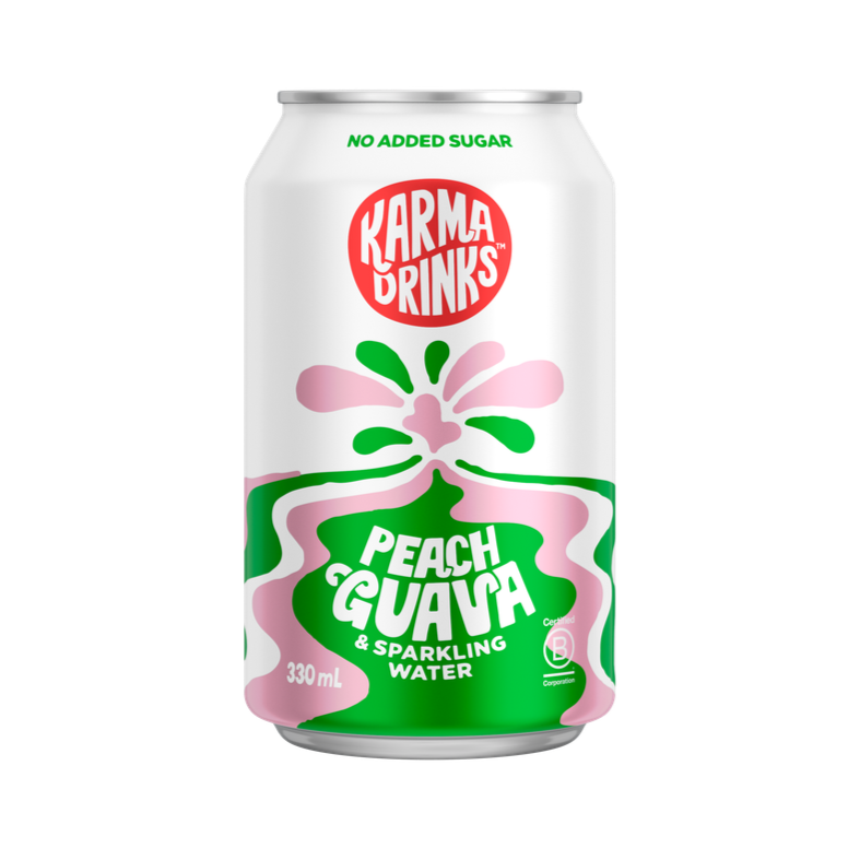 Peach + Guava & Sparkling Water 24 pack