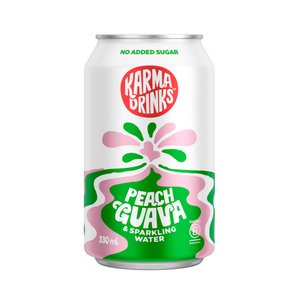 Peach + Guava & Sparkling Water 24 pack