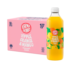 Orange, Apple & Mango Juice