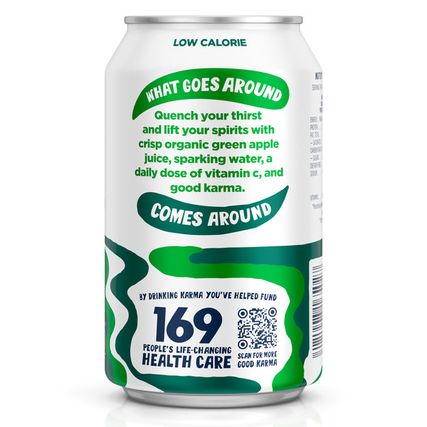 Green Apple & Sparkling Water 24 pack