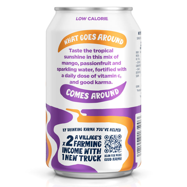 Mango+ Passionfruit & Sparkling Water 24 pack