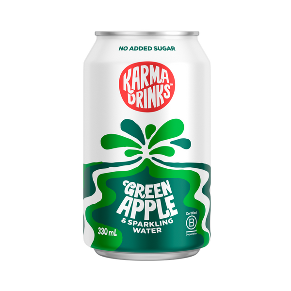 Green Apple & Sparkling Water 24 pack