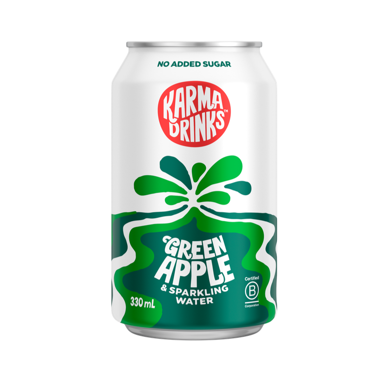 Green Apple & Sparkling Water 24 pack