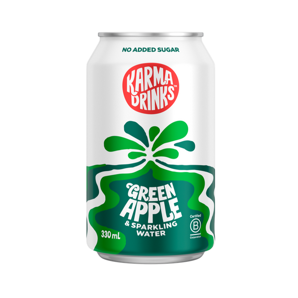 Green Apple & Sparkling Water 24 pack