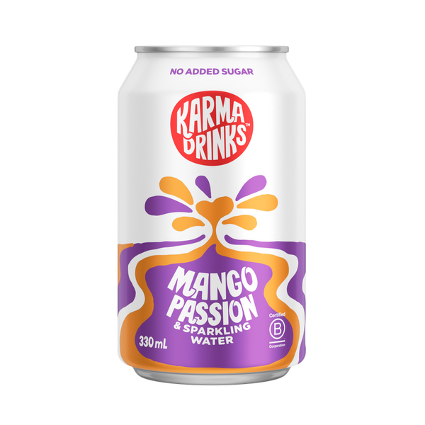 Mango+ Passionfruit & Sparkling Water 24 pack