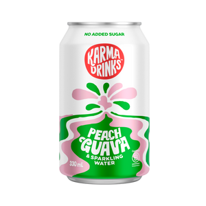Peach + Guava & Sparkling Water 24 pack
