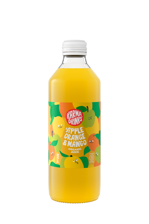 Orange, Apple & Mango Juice