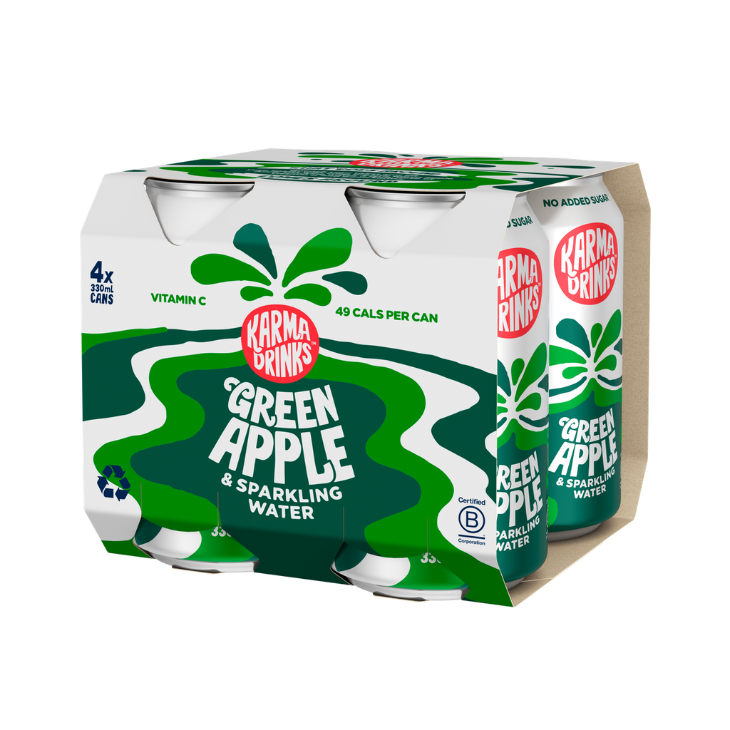 NEW!!! Green Apple & Sparkling Water