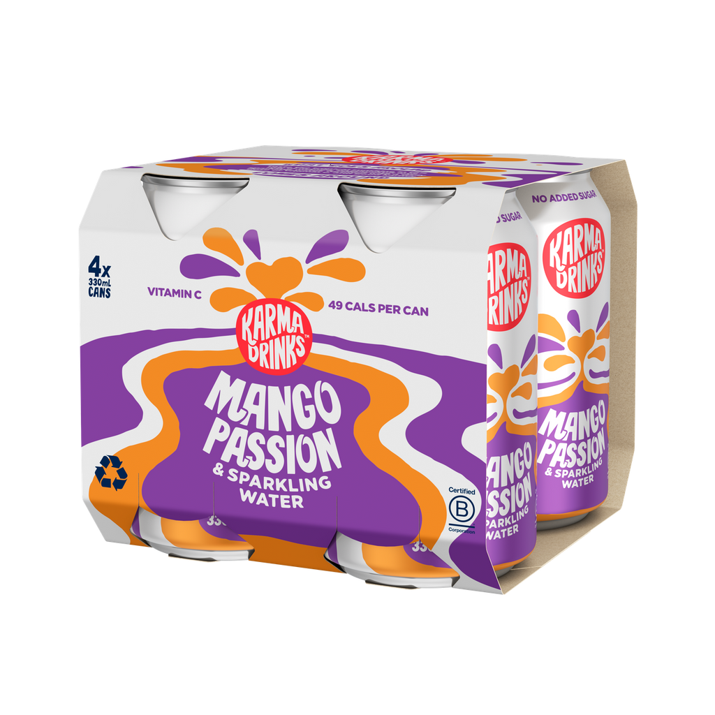 NEW!!! Mango+ Passionfruit & Sparkling Water