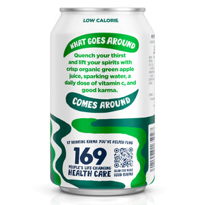 Green Apple & Sparkling Water 24 pack